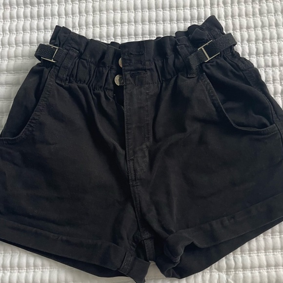 Bershka black shorts women size 4 - Picture 6 of 6